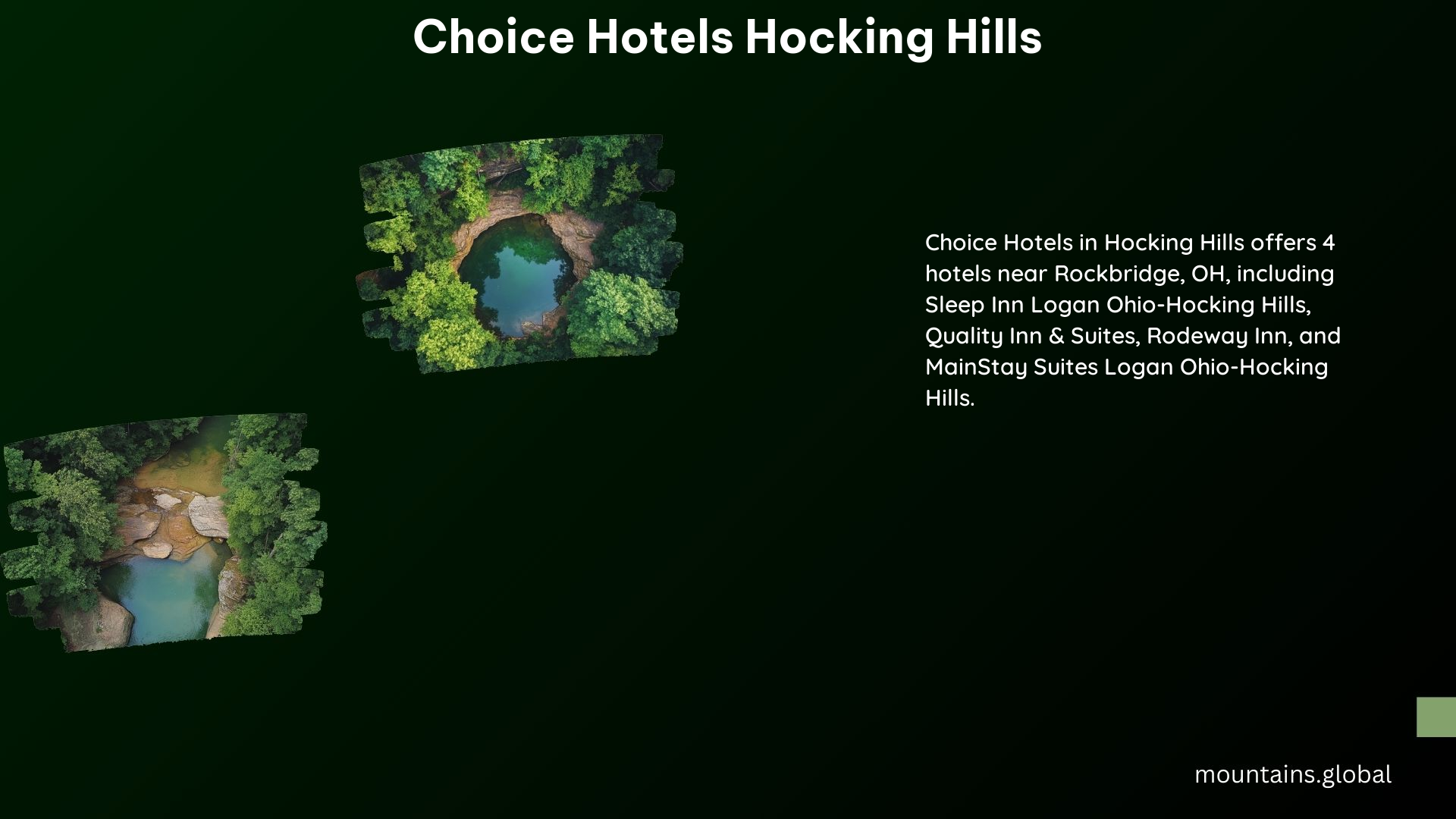 Choice Hotels Hocking Hills