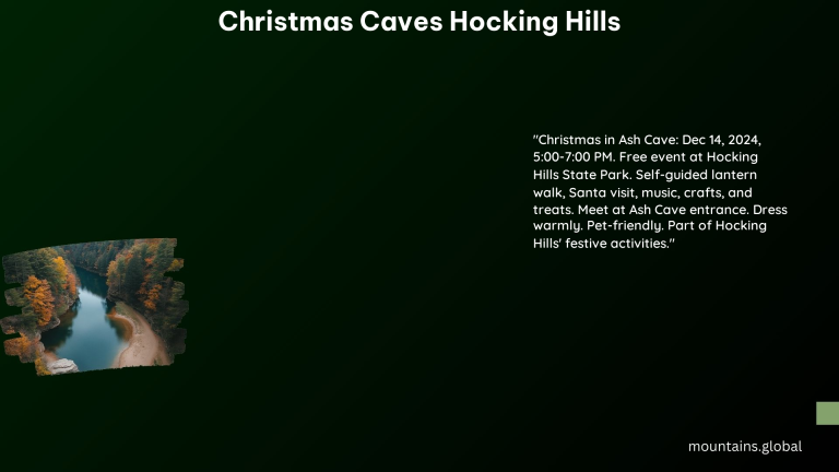 Christmas Caves Hocking Hills