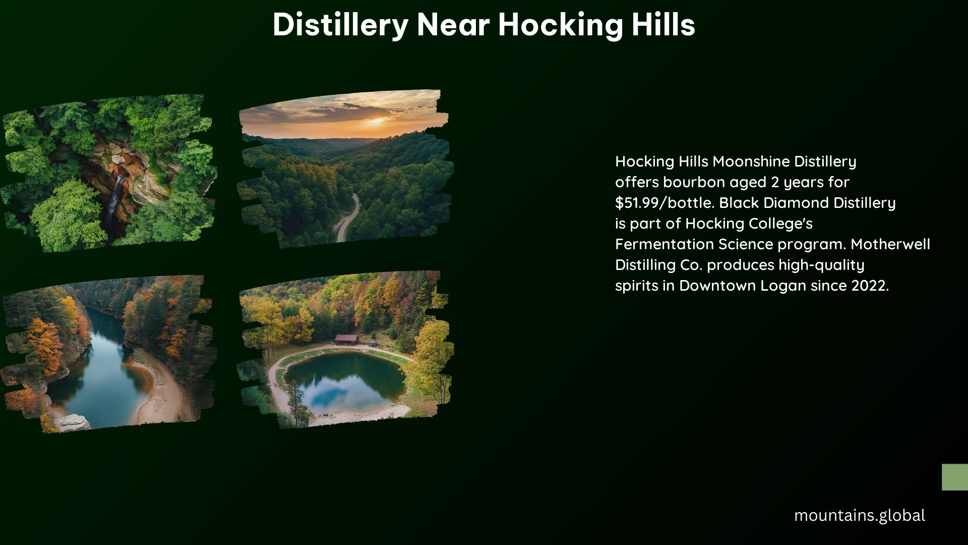 Distillery Near Hocking Hills