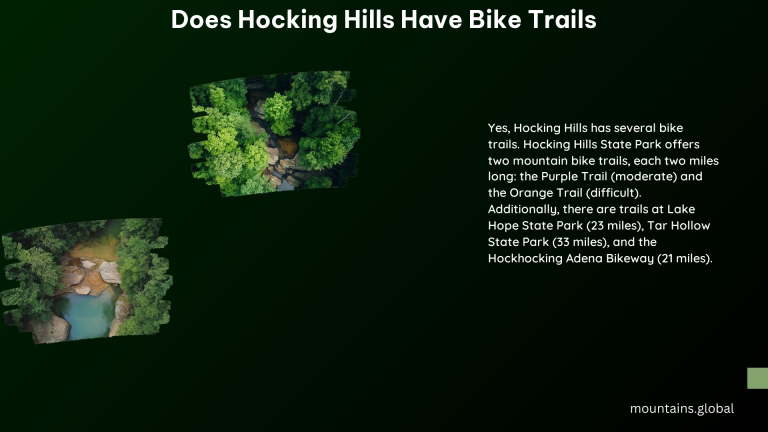 Does Hocking Hills Have Bike Trails