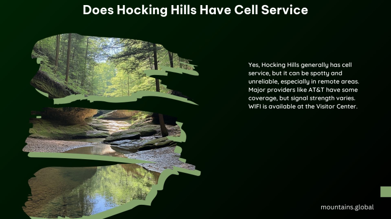 Does Hocking Hills Have Cell Service