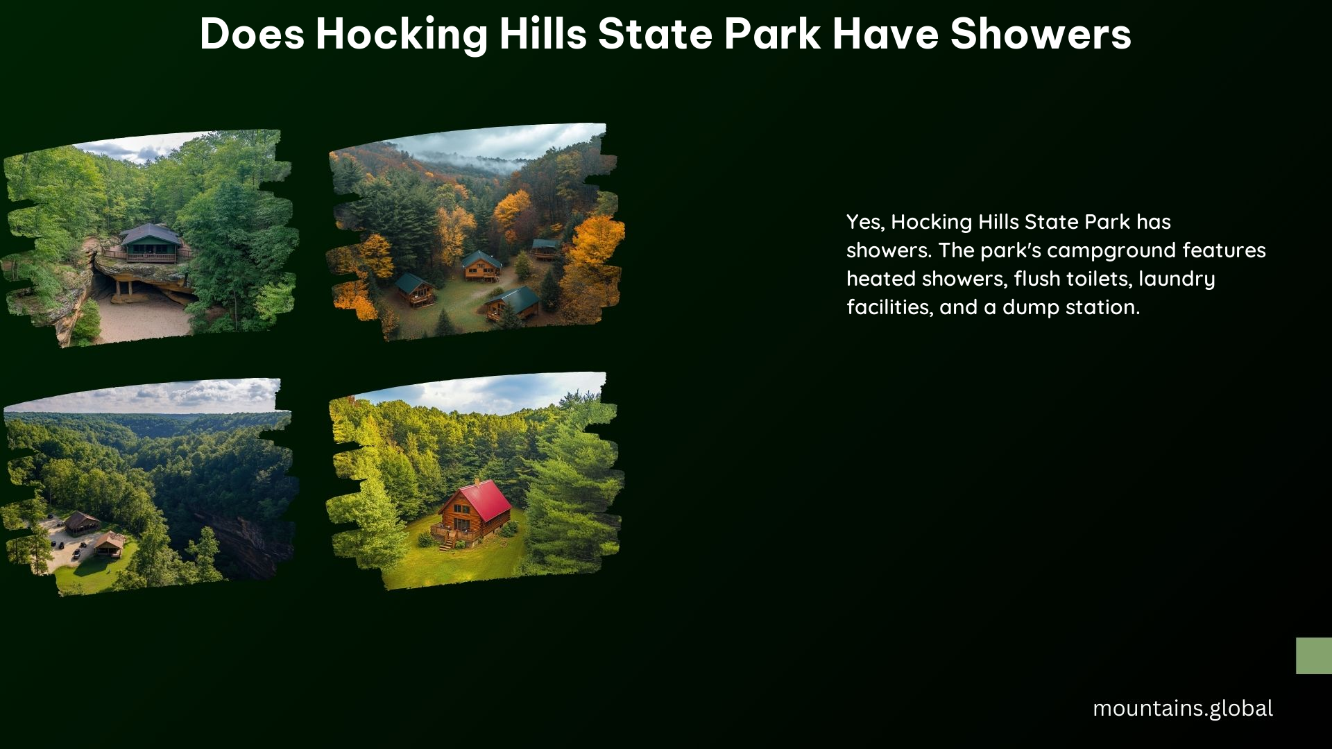 Does Hocking Hills State Park Have Showers