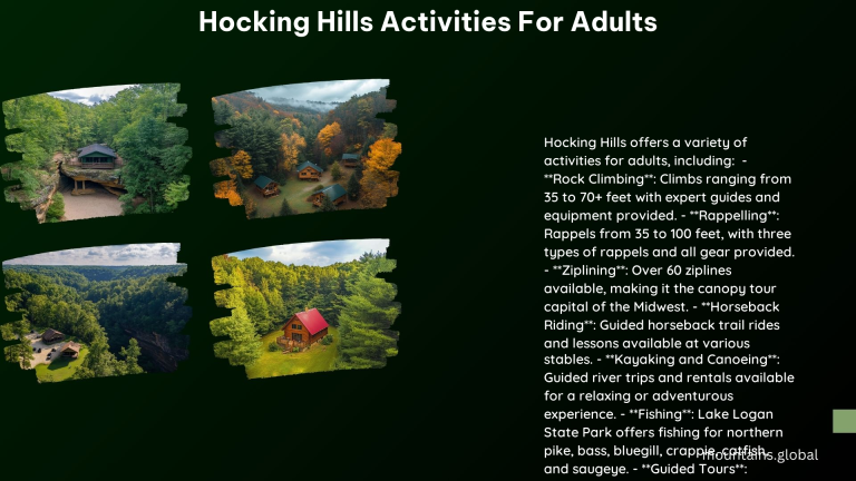 Hocking Hills Activities for Adults