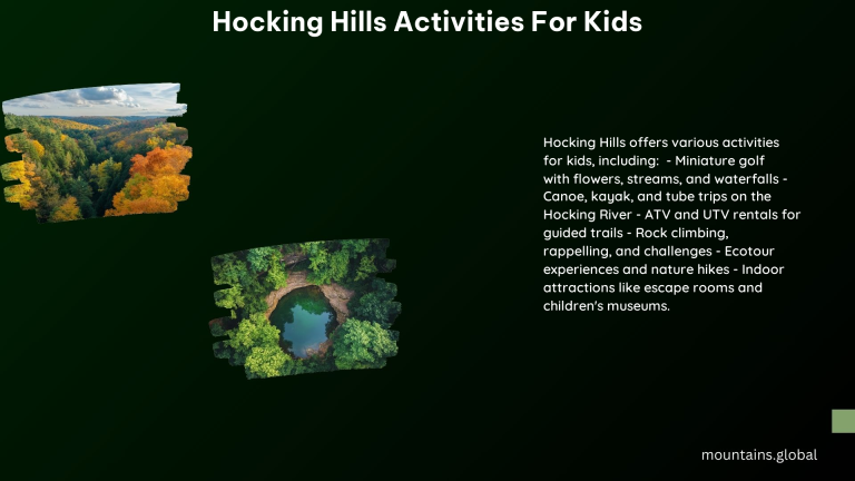 Hocking Hills Activities for Kids