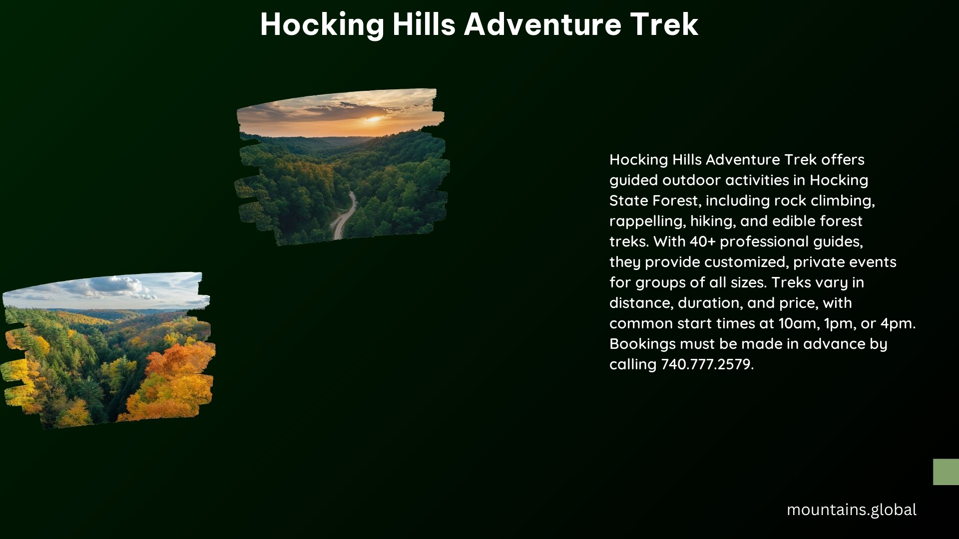 Hocking Hills Adventure Trek