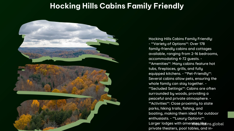 Hocking Hills Cabins Family Friendly