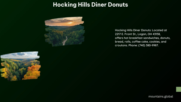 Hocking Hills Diner Donuts