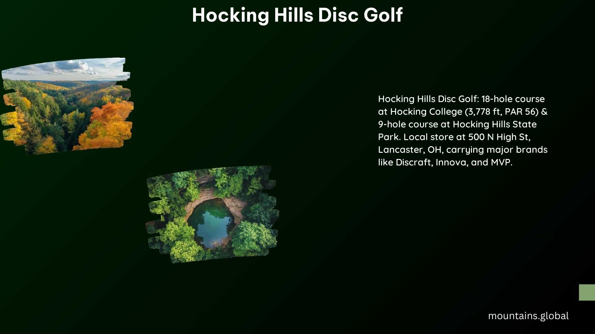 Hocking Hills Disc Golf