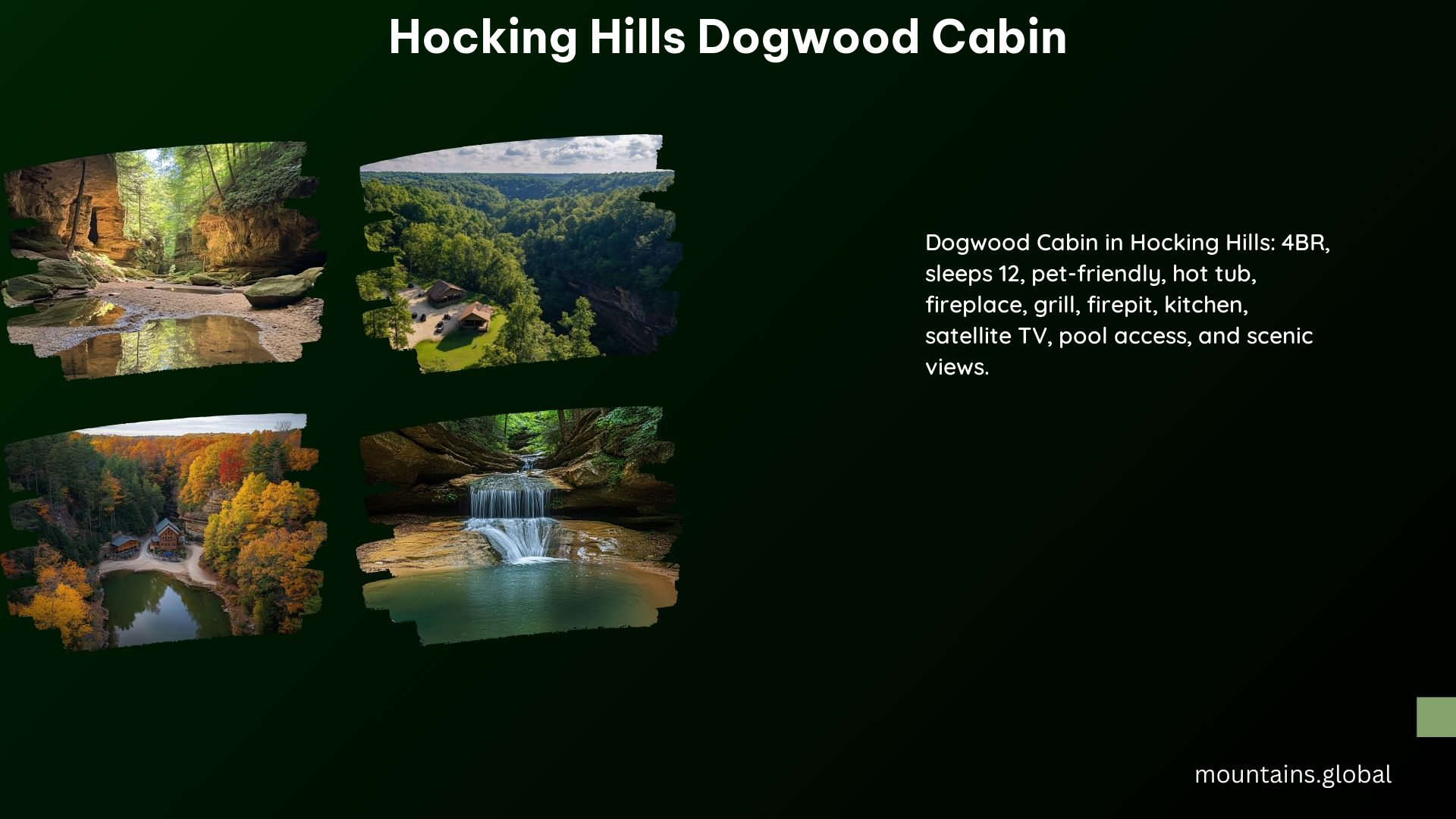 Hocking Hills Dogwood Cabin