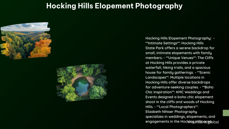 Hocking Hills Elopement Photography