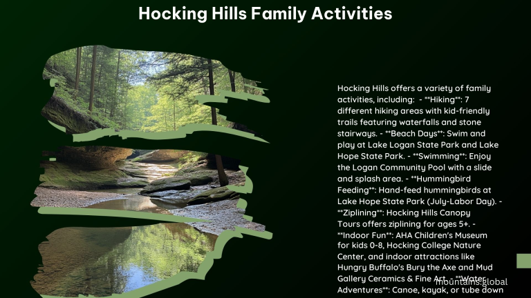 Hocking Hills Family Activities