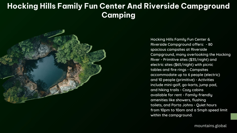 Hocking Hills Family Fun Center and Riverside Campground Camping