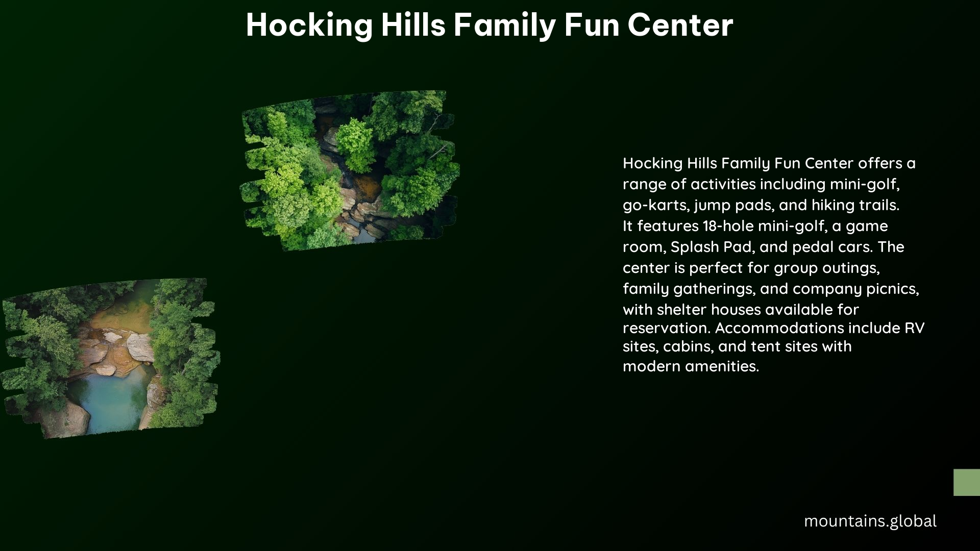 Hocking Hills Family Fun Center