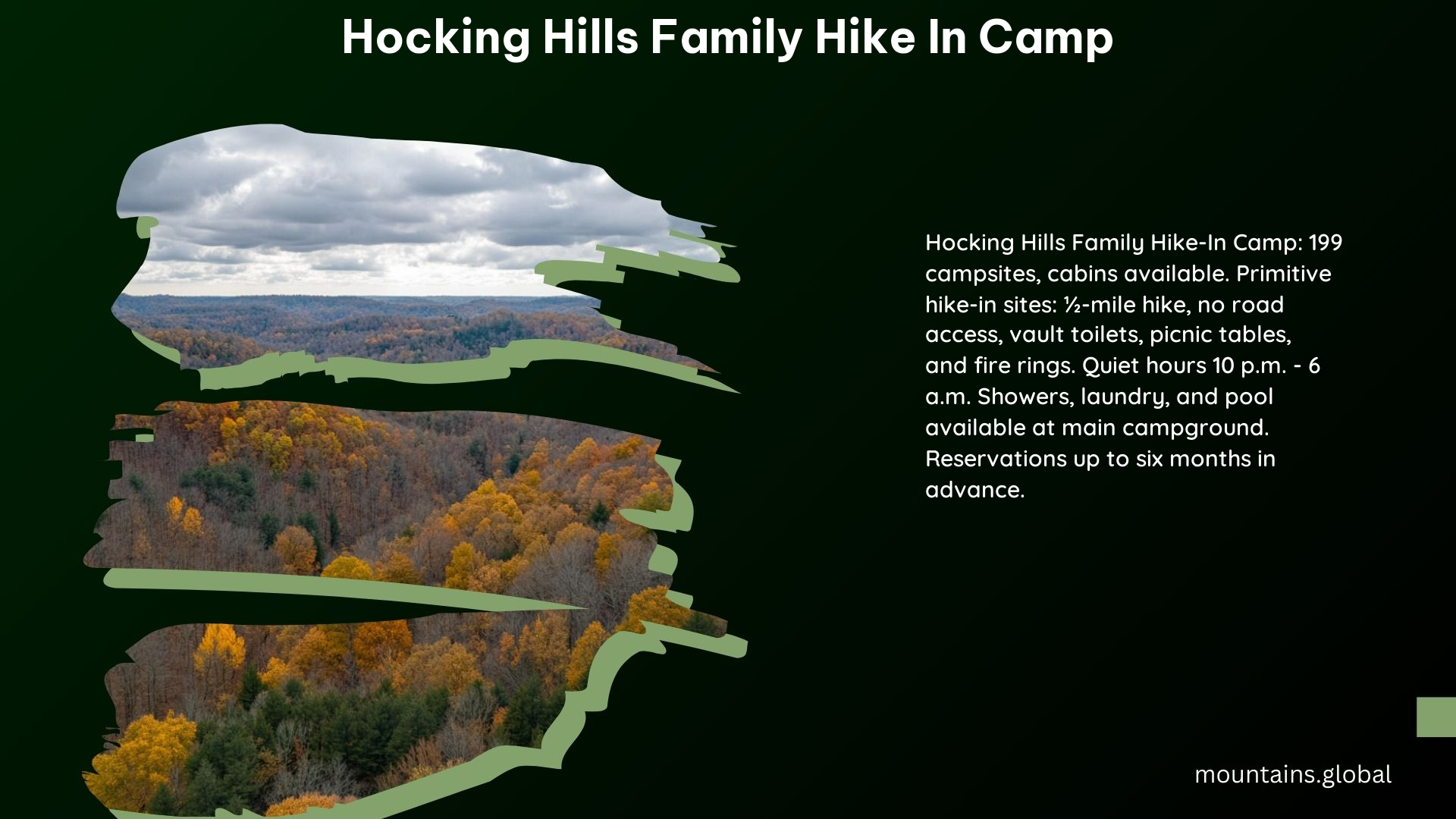 Hocking Hills Family Hike in Camp