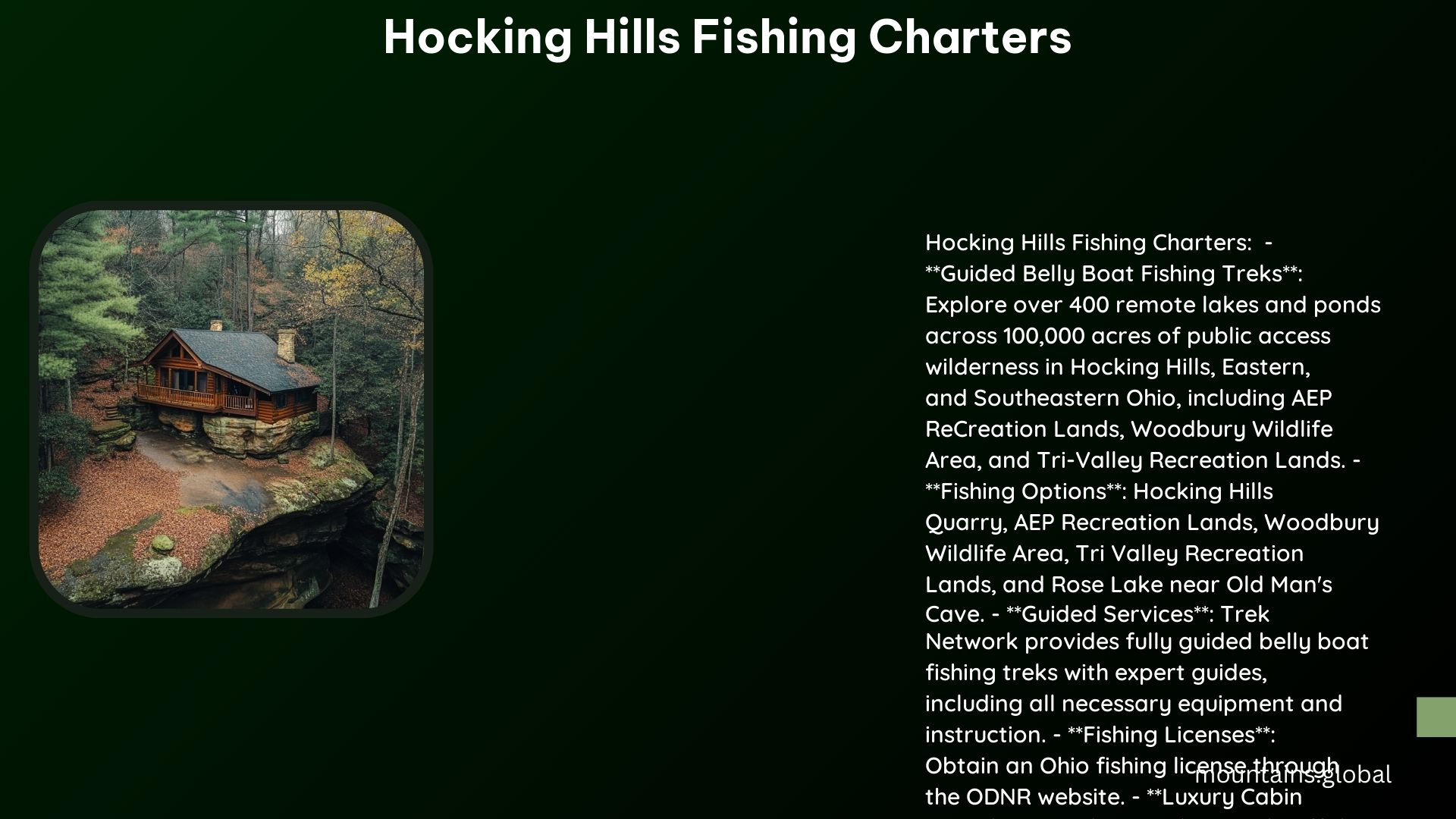 Hocking Hills Fishing Charters