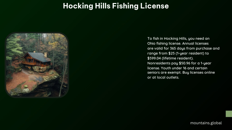 Hocking Hills Fishing License