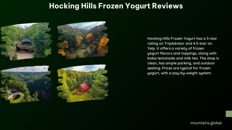 Hocking Hills Frozen Yogurt Reviews