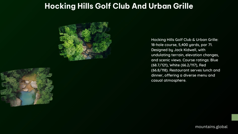 Hocking Hills Golf Club and Urban Grille