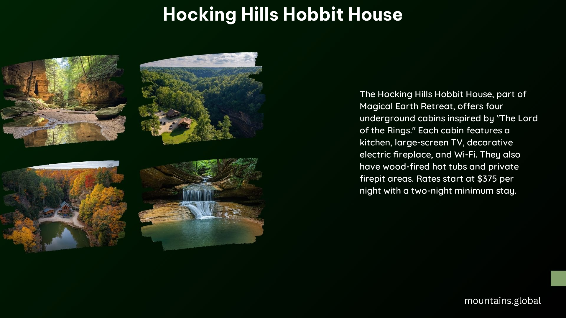 Hocking Hills Hobbit House