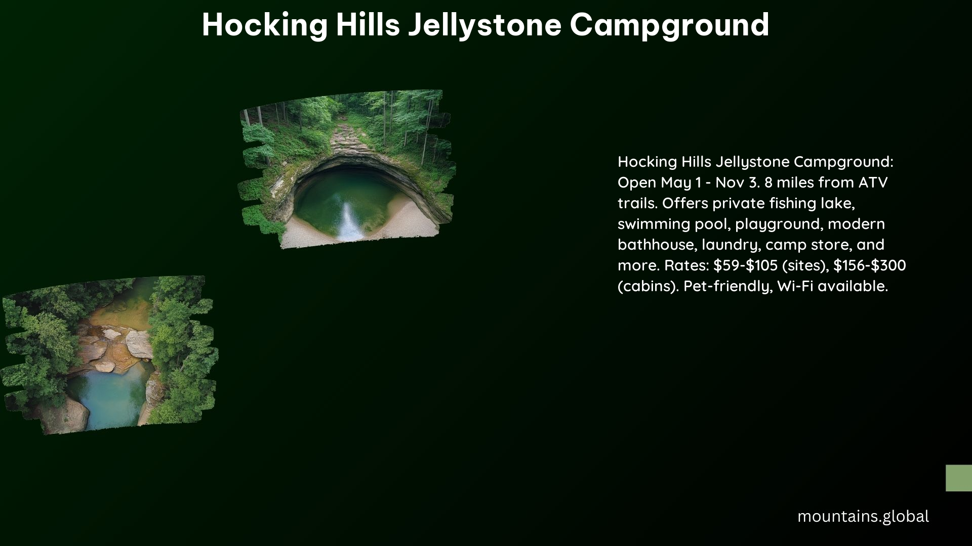 Hocking Hills Jellystone Campground