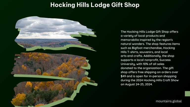 Hocking Hills Lodge Gift Shop