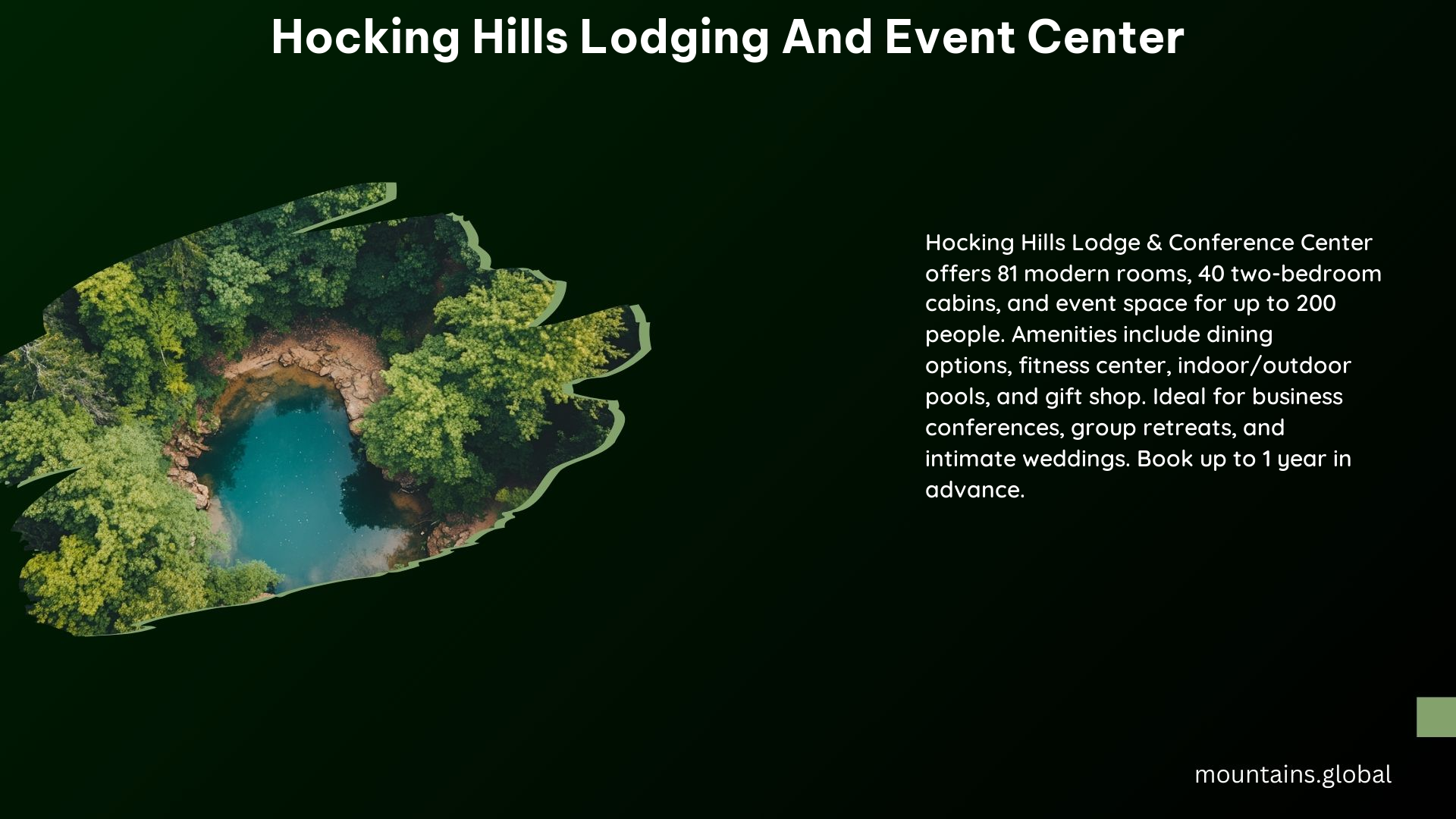 Hocking Hills Lodging and Event Center