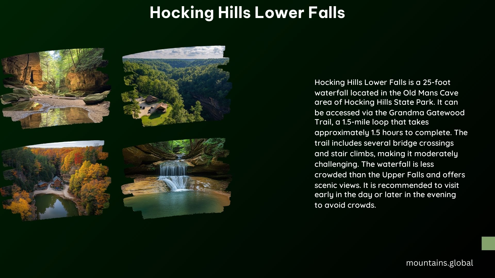 Hocking Hills Lower Falls