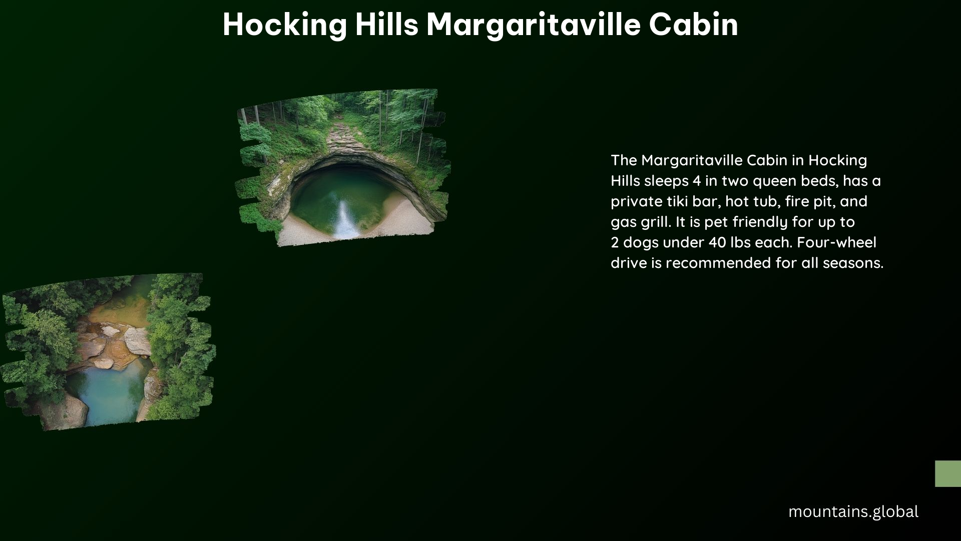 Hocking Hills Margaritaville Cabin