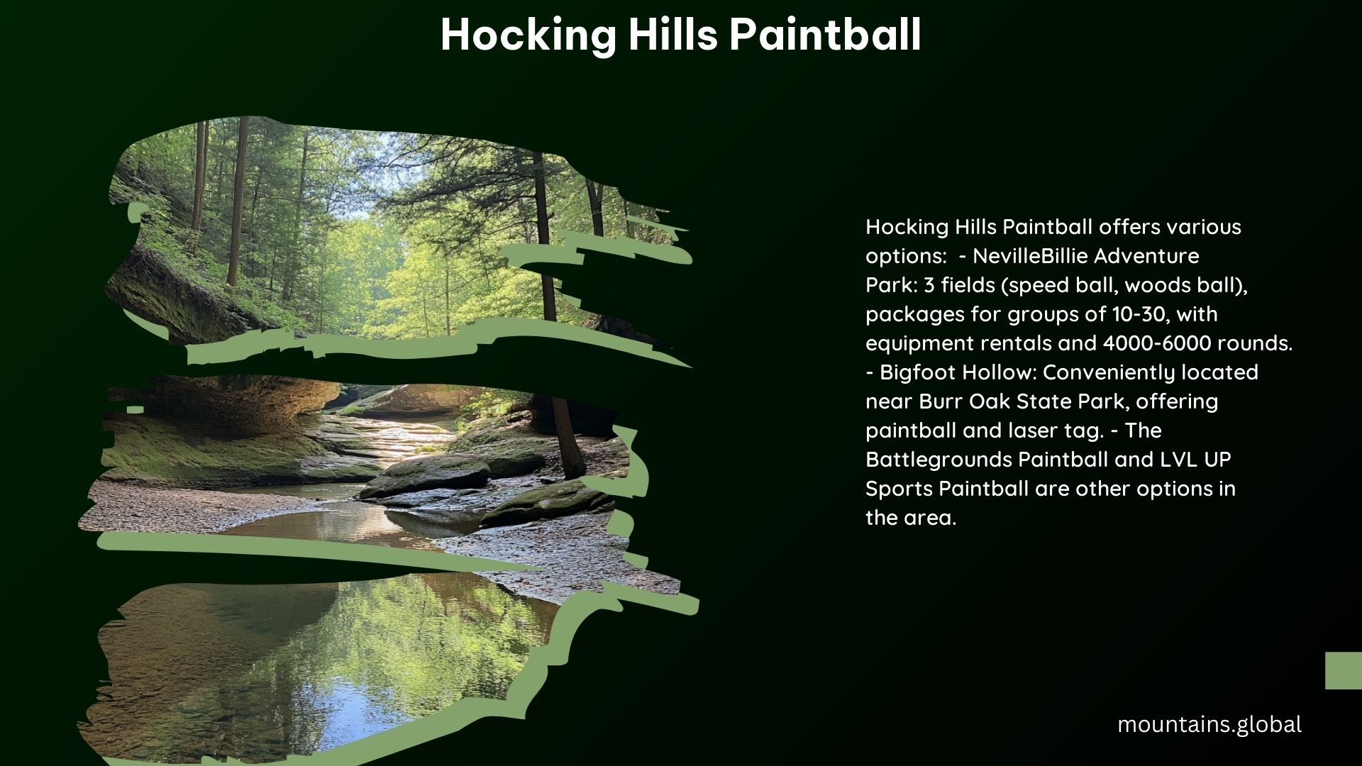 Hocking Hills Paintball