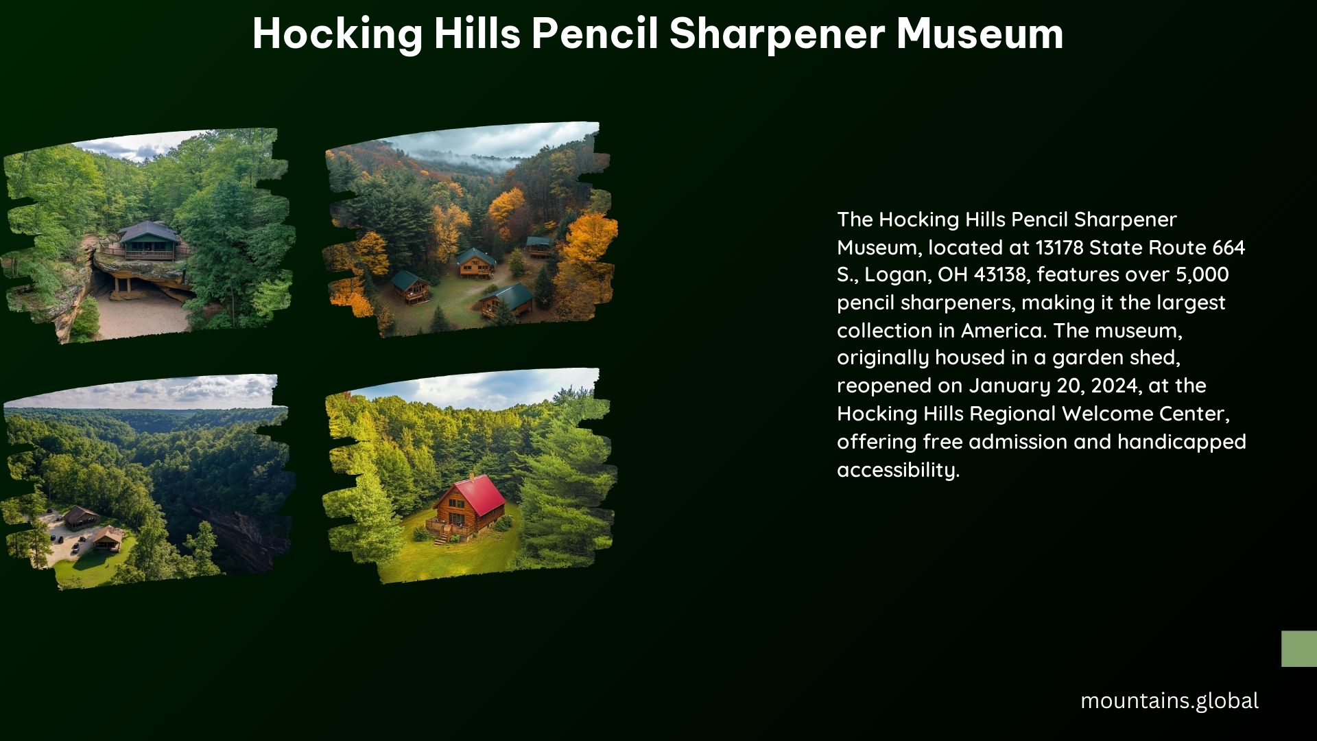 Hocking Hills Pencil Sharpener Museum