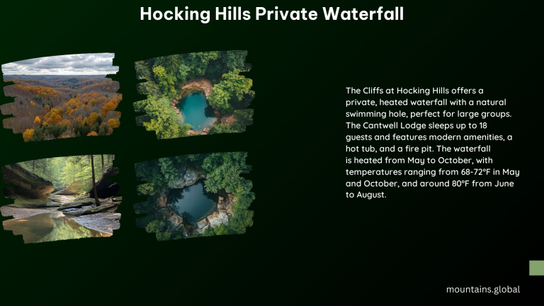 Hocking Hills Private Waterfall