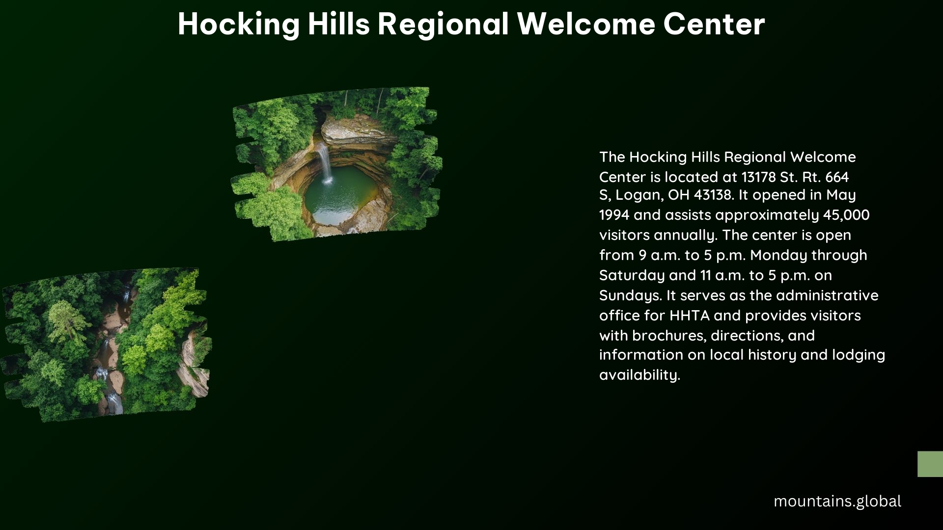 Hocking Hills Regional Welcome Center