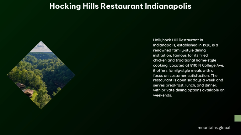 Hocking Hills Restaurant Indianapolis