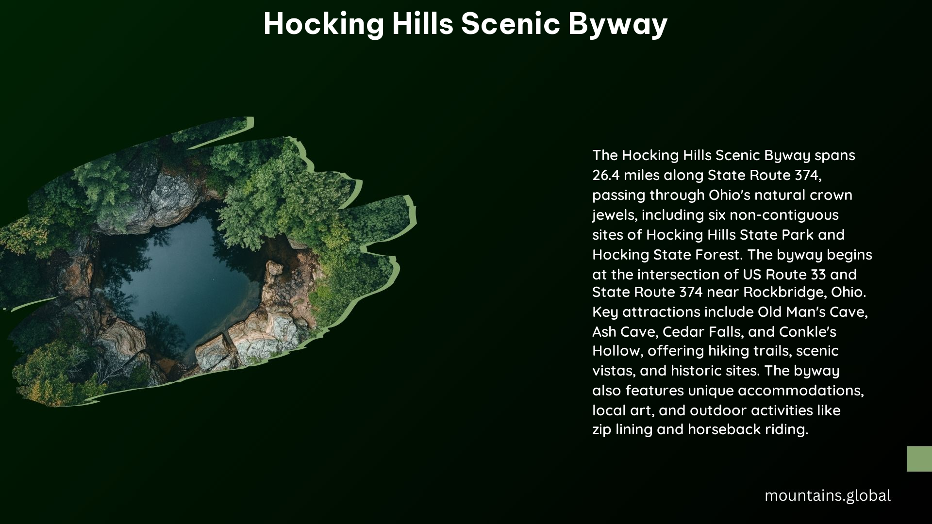 Hocking Hills Scenic Byway