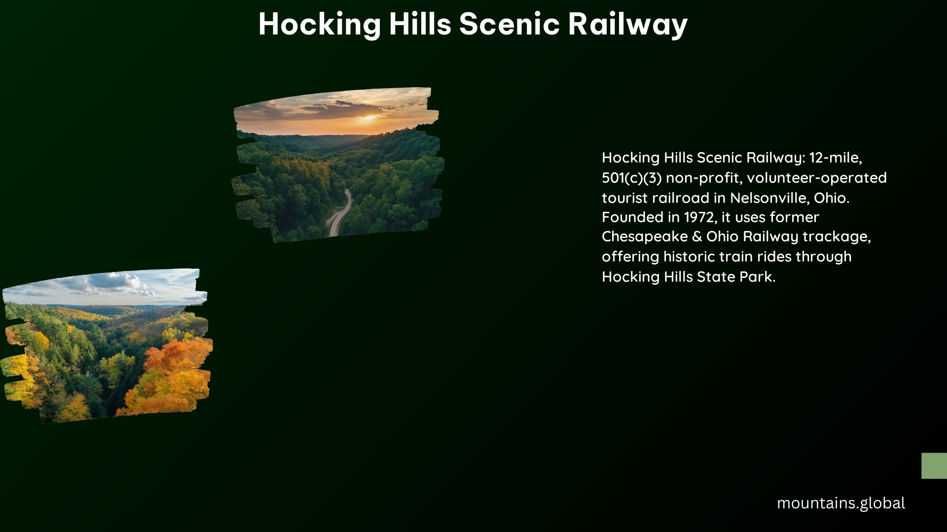 Hocking Hills Scenic Railway