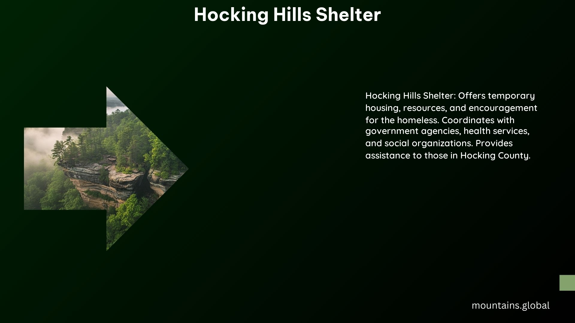 Hocking Hills Shelter