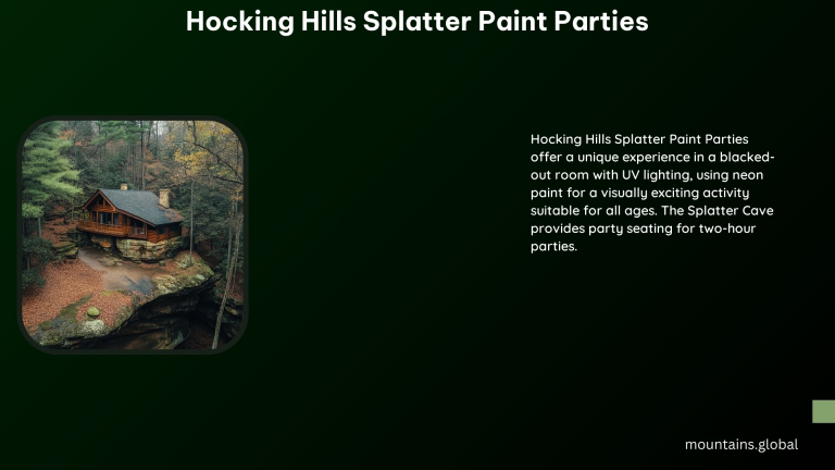 Hocking Hills Splatter Paint Parties