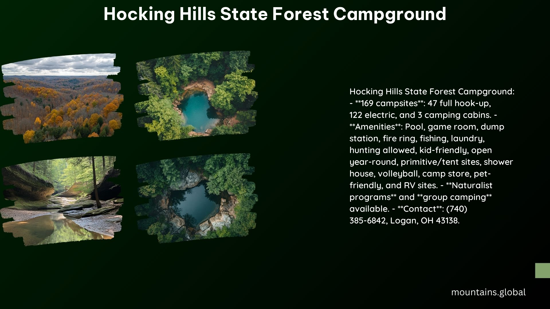 Hocking Hills State Forest Campground