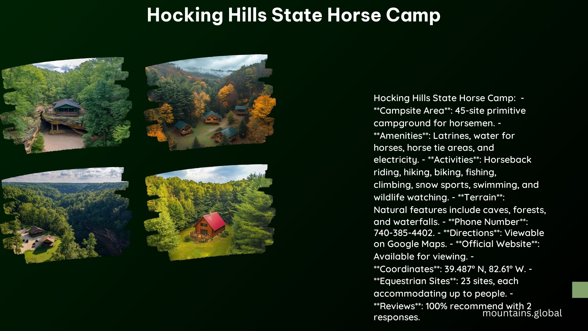 Hocking Hills State Horse Camp