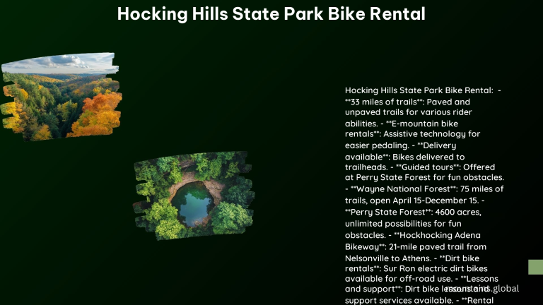 Hocking Hills State Park Bike Rental