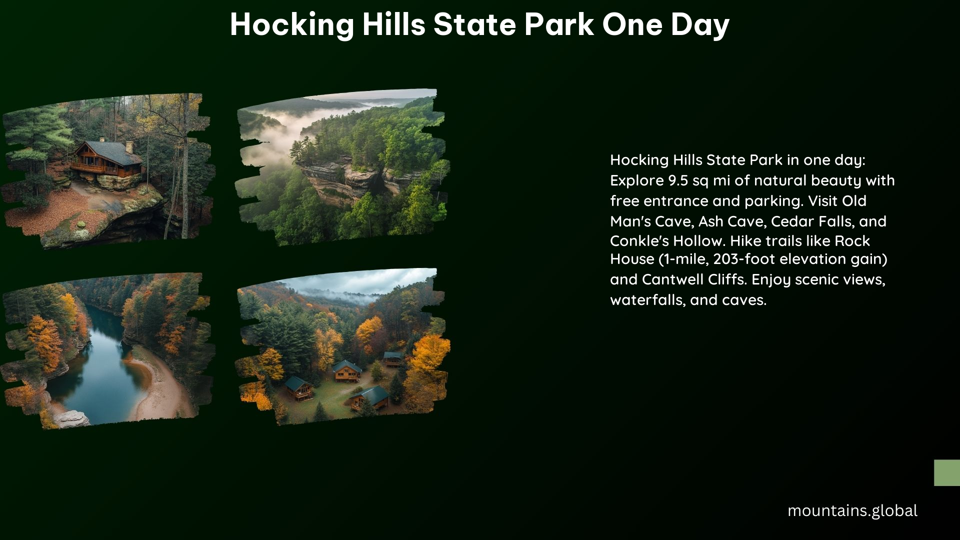 Hocking Hills State Park One Day