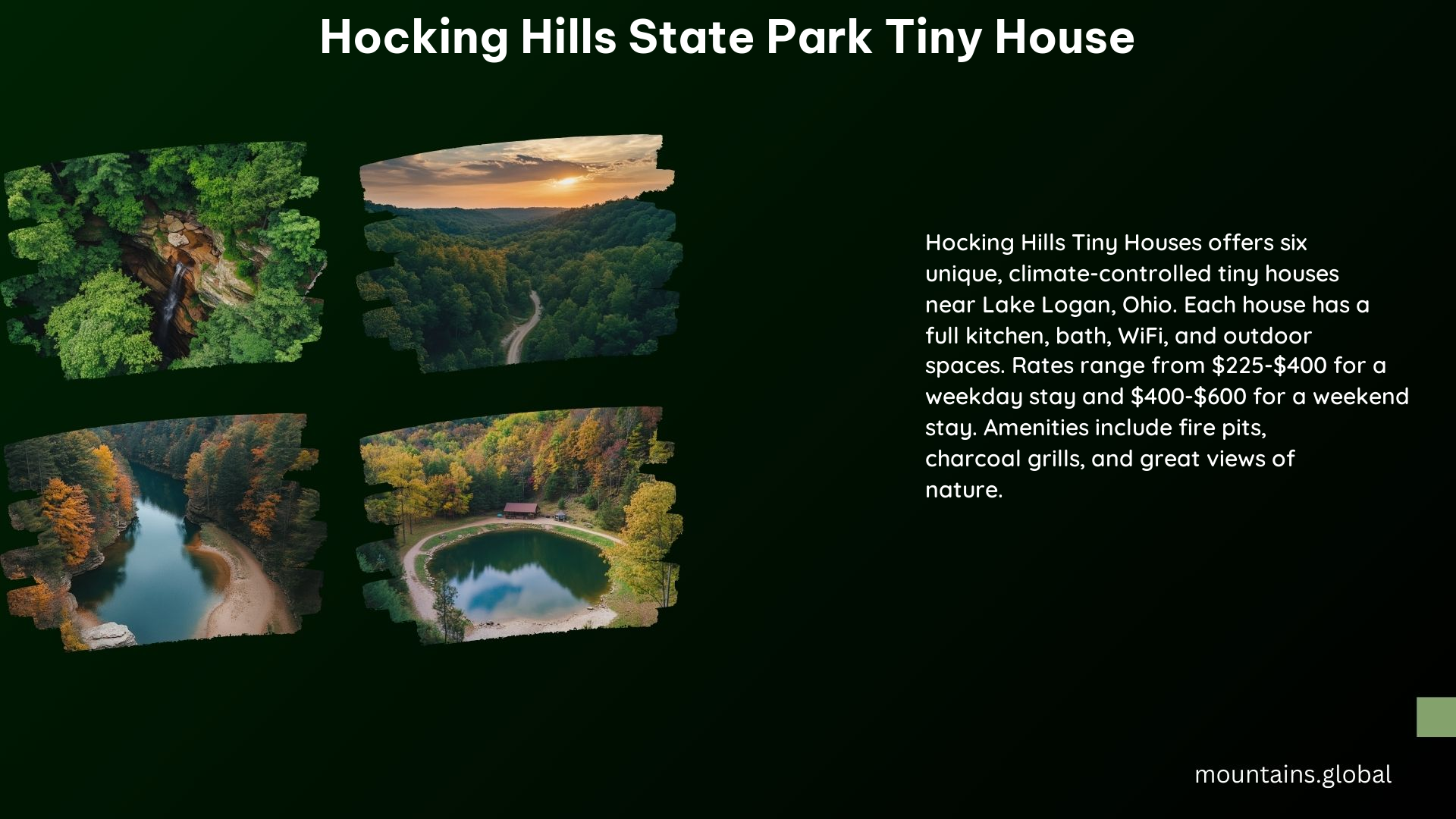 Hocking Hills State Park Tiny House