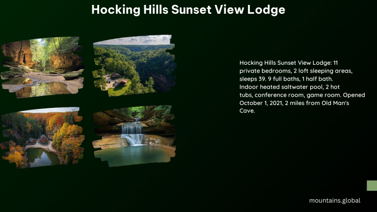 Hocking Hills Sunset View Lodge