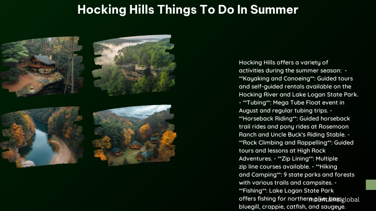 Hocking Hills Things to Do in Summer