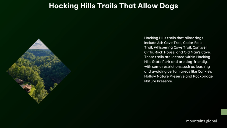 Hocking Hills Trails That Allow Dogs