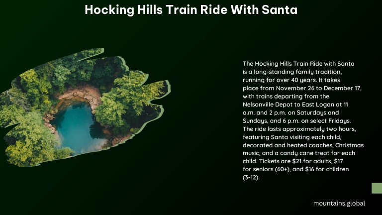 Hocking Hills Train Ride With Santa