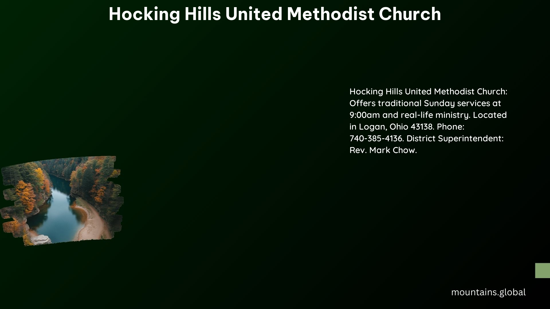 Hocking Hills United Methodist Church