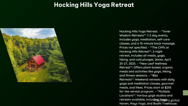 Hocking Hills Yoga Retreat