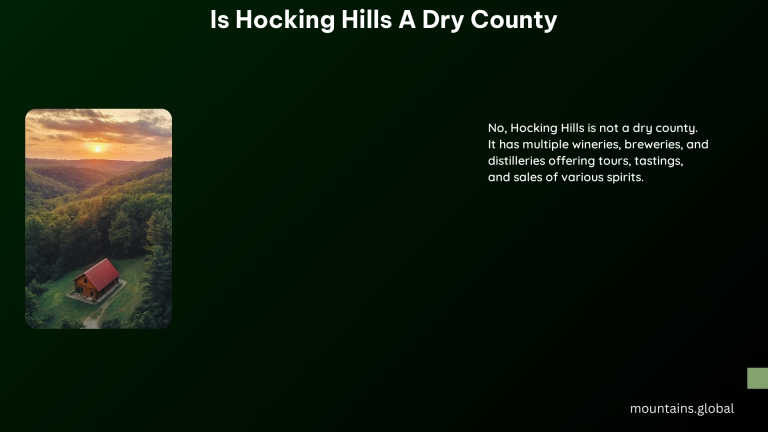 Is Hocking Hills a Dry County