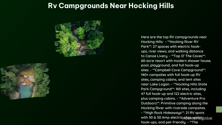 RV Campgrounds Near Hocking Hills